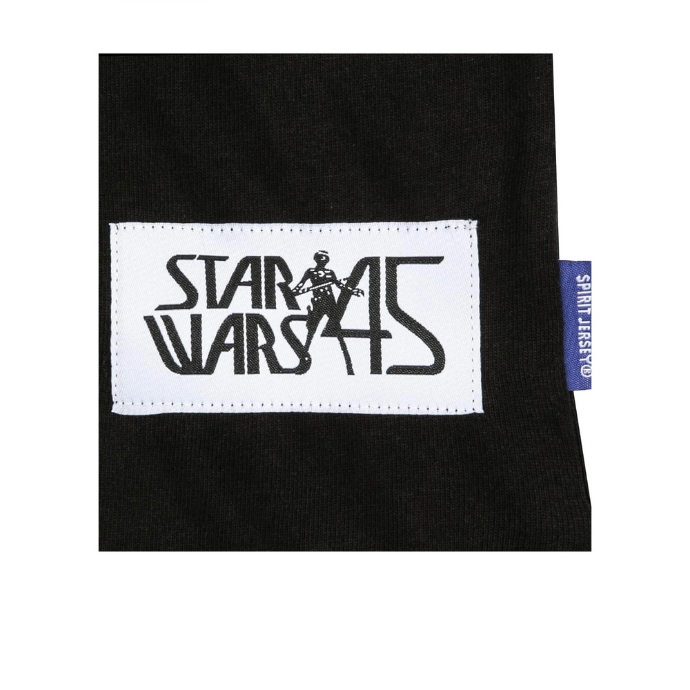 Disney Parks Star Wars Spirit Jersey Vintage Kenner Action Figure Black NWT S - Picture 5 of 6